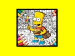 Carte de colorat BTS Simpsons