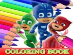 Carte de colorat pentru PJ Masks