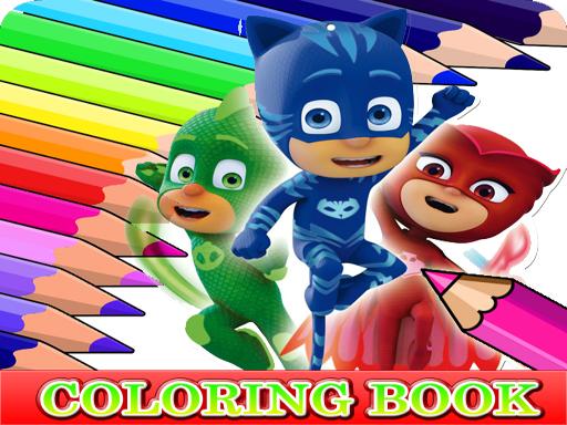 Imaginea Carte de colorat pentru PJ Masks