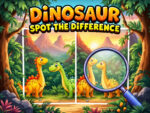 Dinozaurul Găsește Diferențele