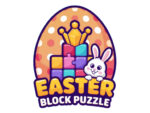 Puzzle cu blocuri de Paște