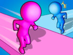 Puzzle colorat 3D Paint Run