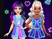 Imaginea BFF Neon Fashion Dress Up