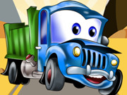 Imaginea Puzzle de camion pentru copii